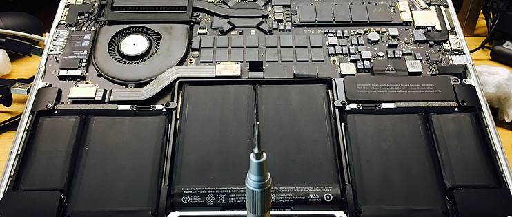 普通的MacBookPro13(Late2013)电池更换