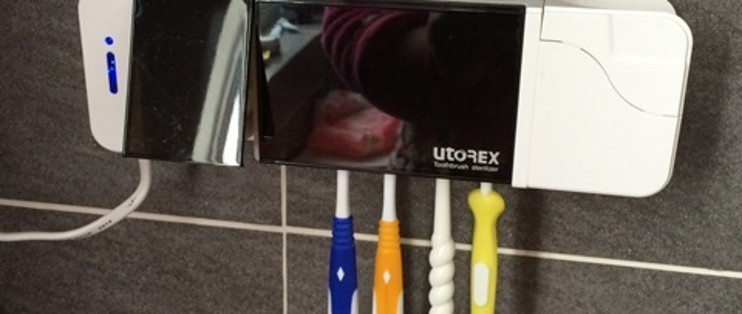 UTOREX远红外牙刷消毒杀菌烘干器
