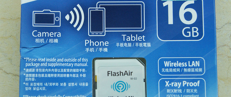Toshiba东芝FlashAir16GBClass10SDHC存储卡简单体验