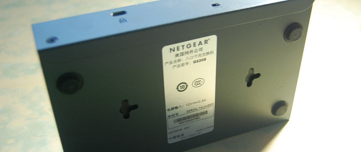 Netgear网件GS308铁壳千兆8口交换机开箱晒单